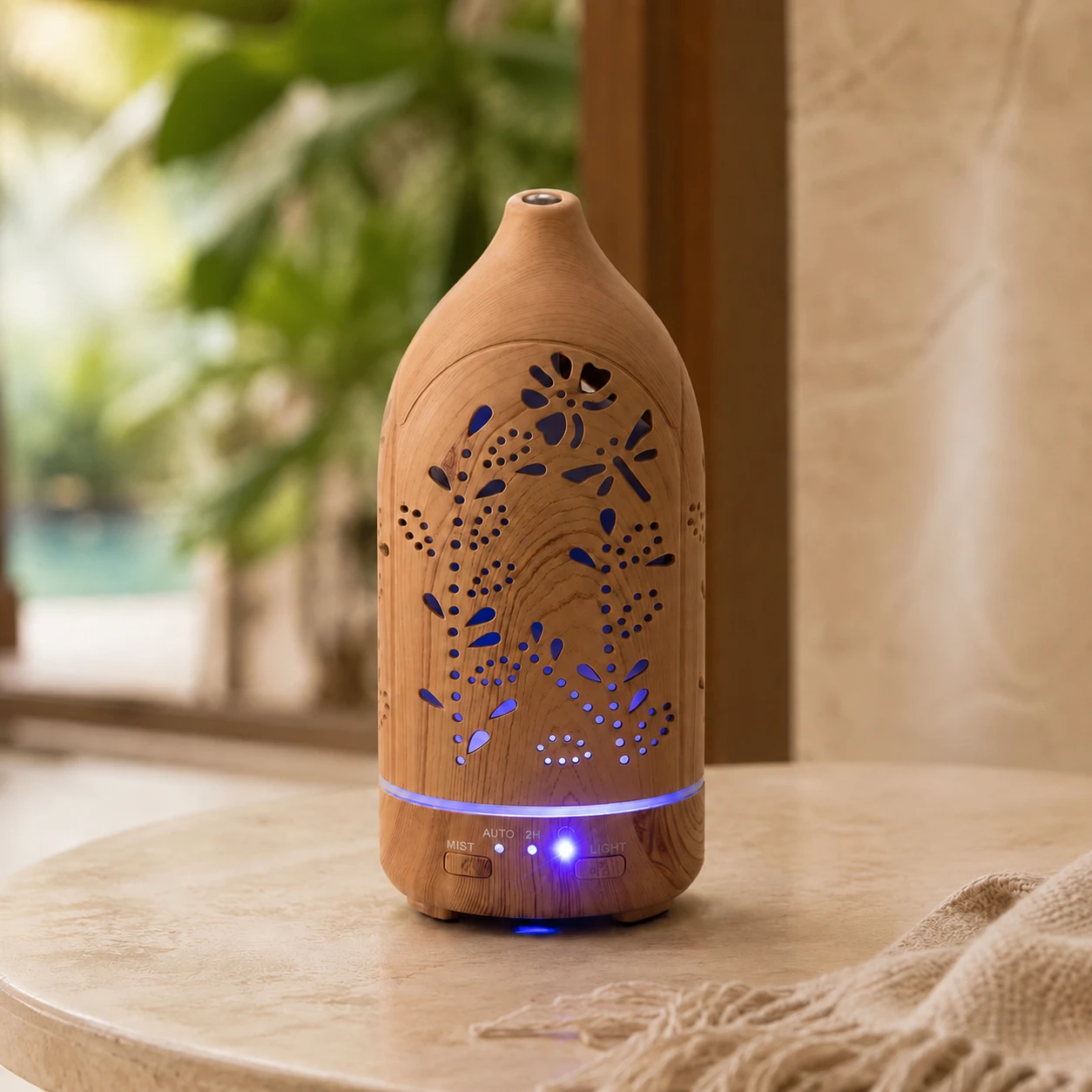 Rotating Wood Grain Aroma Diffuser - image 2