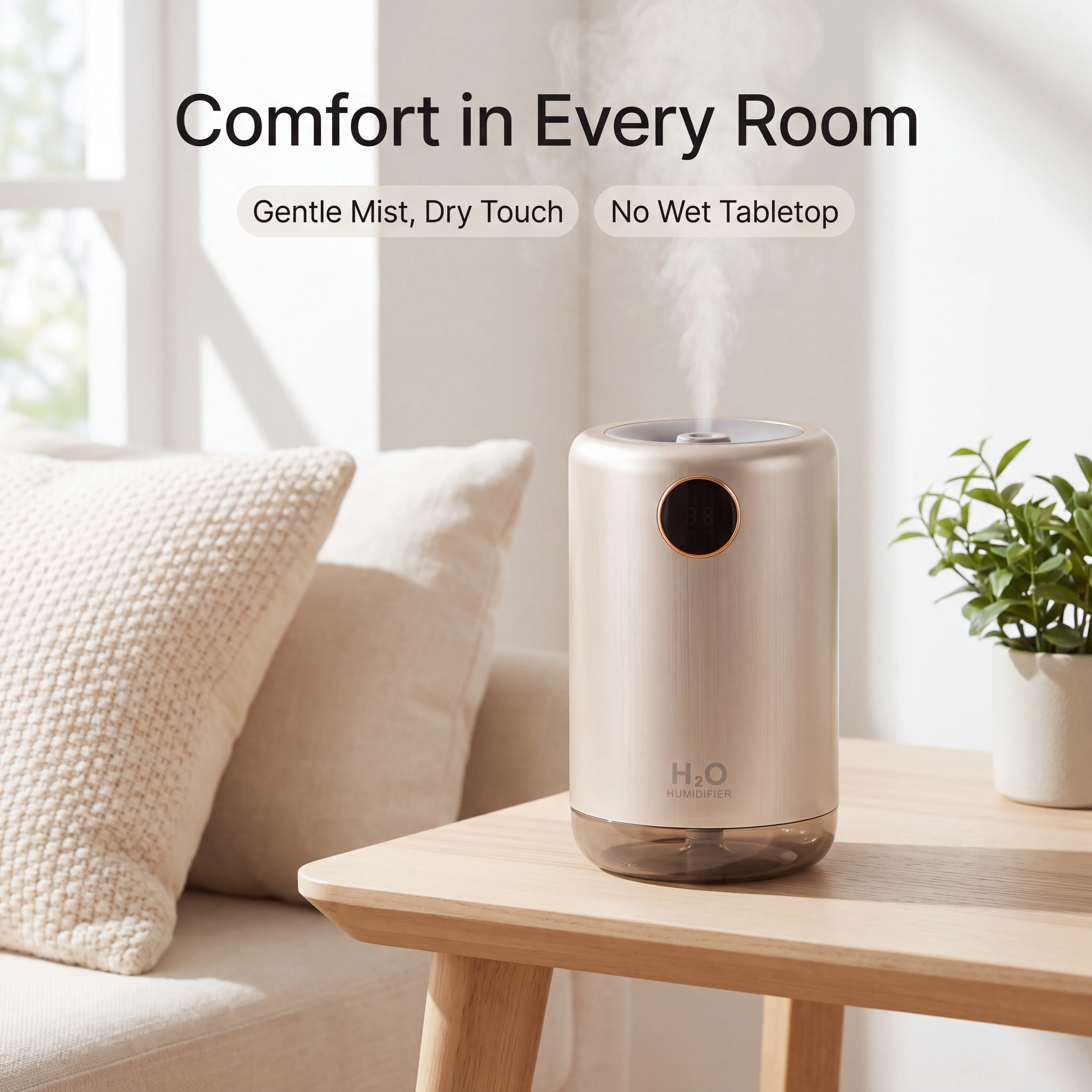Nordic Minimalist Metel Aroma Humidifier - image 4