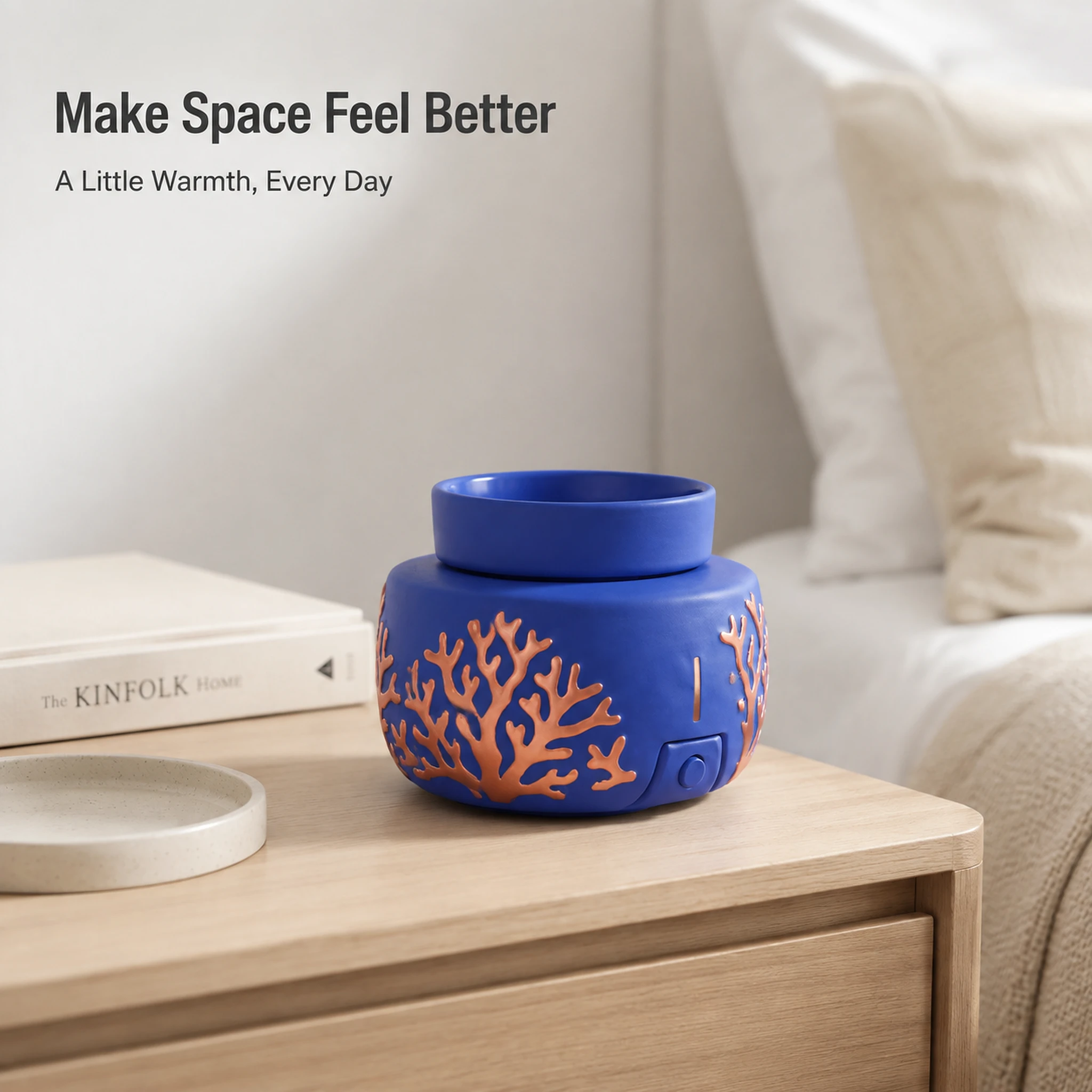 Coral Reef Ceramic Wax Warmer - image 1