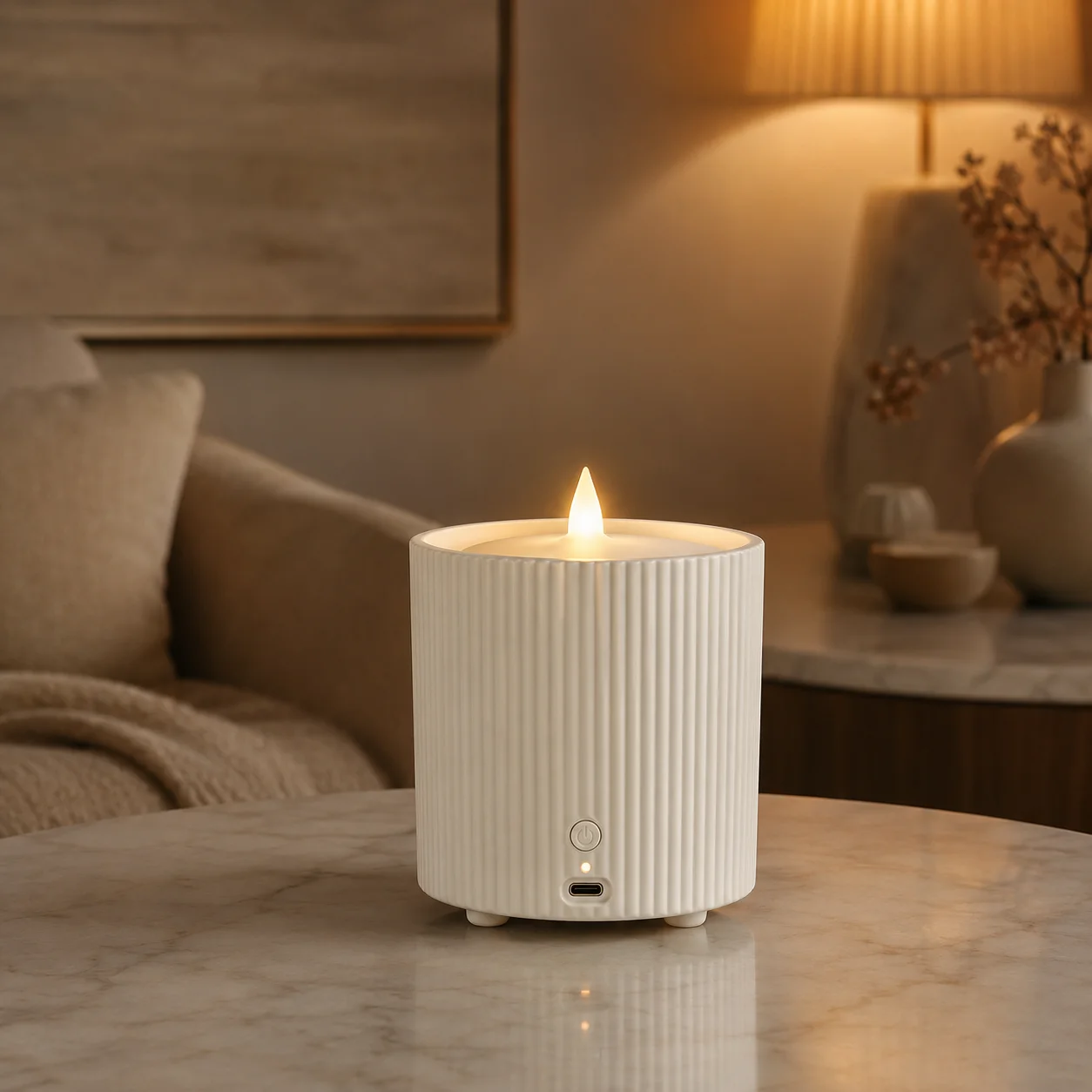 Candle Glow Aroma Diffuser - image 2