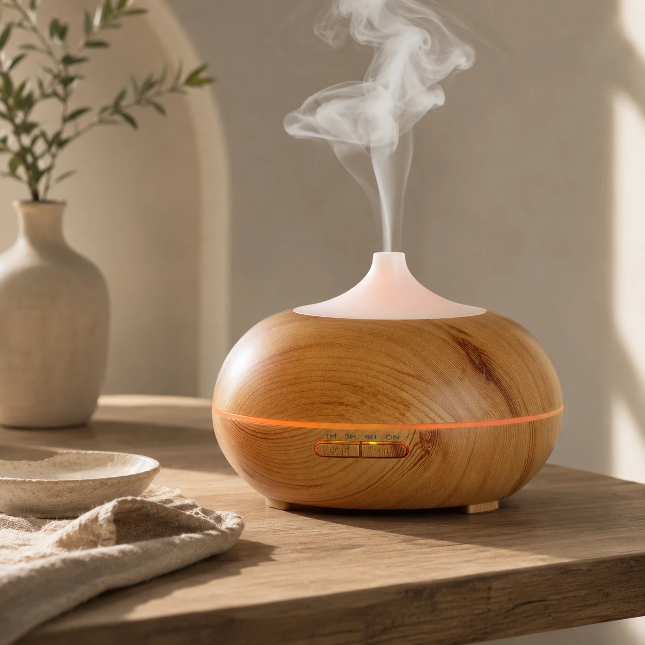 Wood Grain Aroma Humidifier - image 3