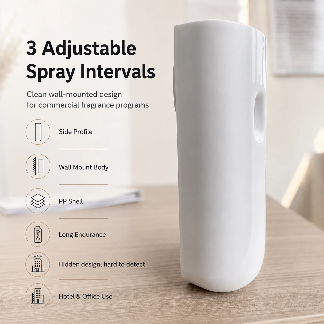 Wall-Mounted Automatic Scent Diffuser - image 2