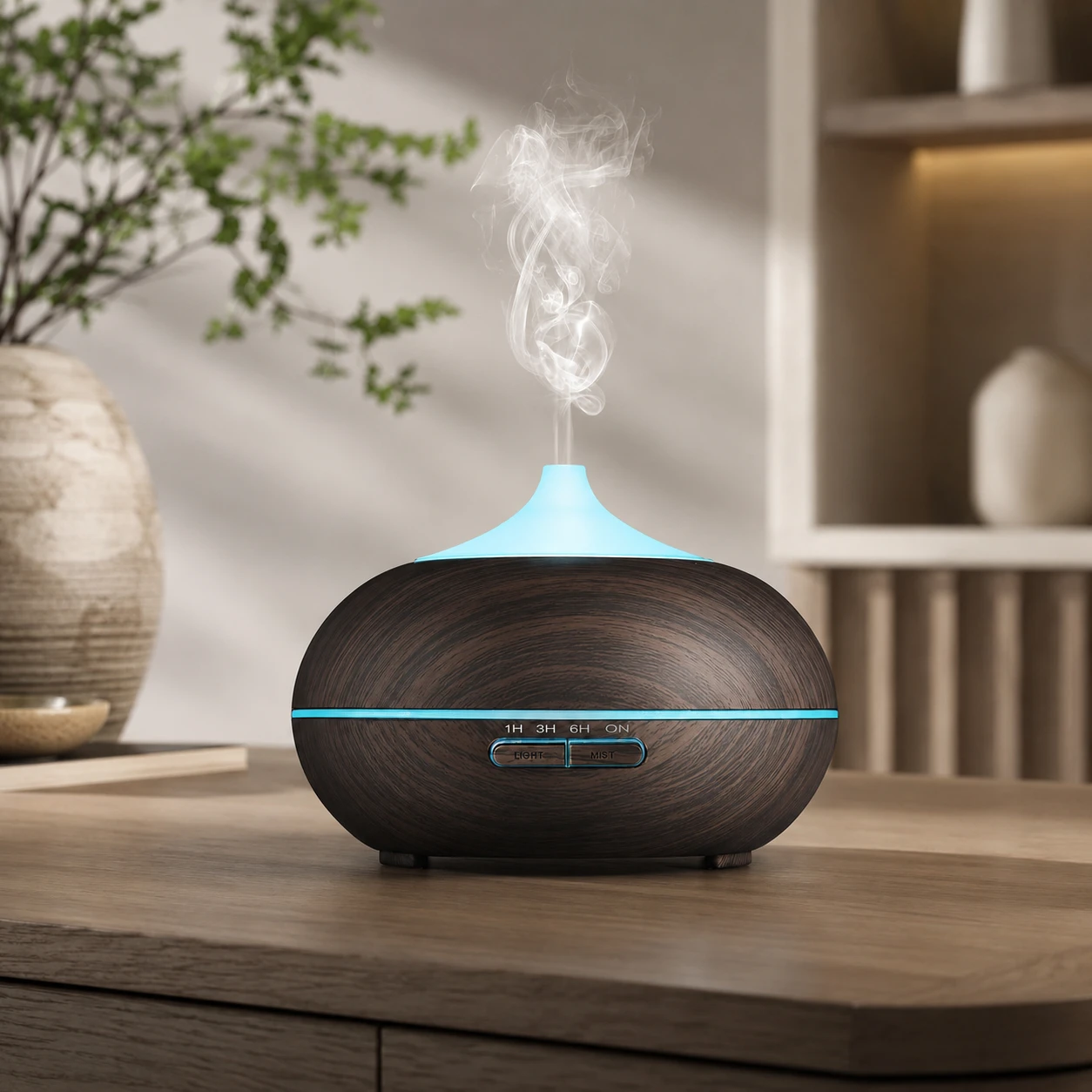 Wood Grain Aroma Humidifier - image 1