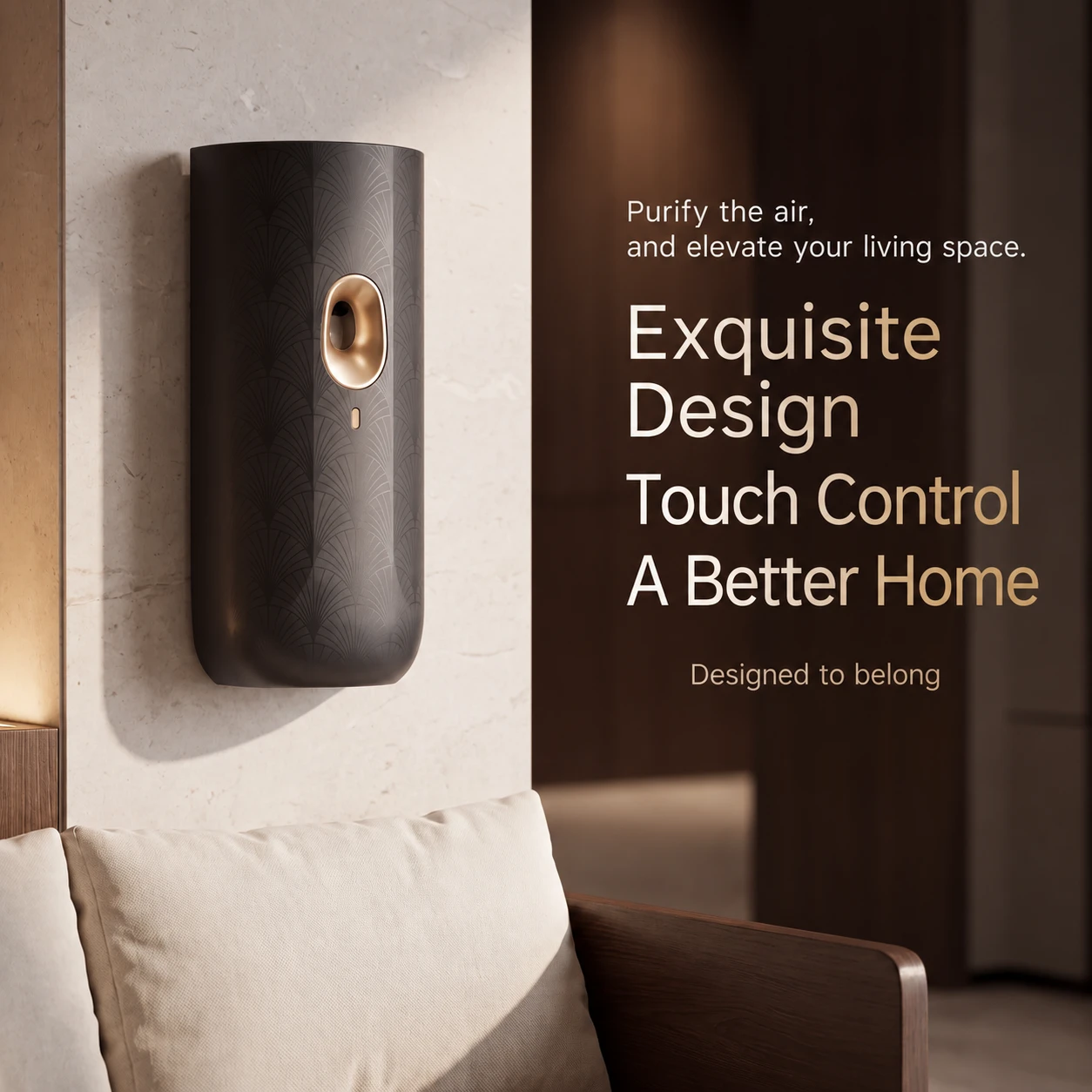 Dark Wall-Mounted Scent Diffuser - image 1