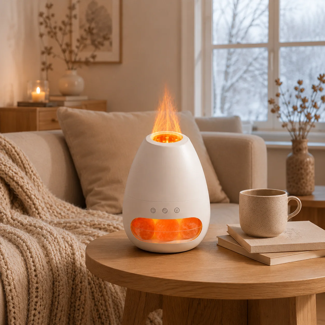 Salt Stone Aroma Lamp - image 2