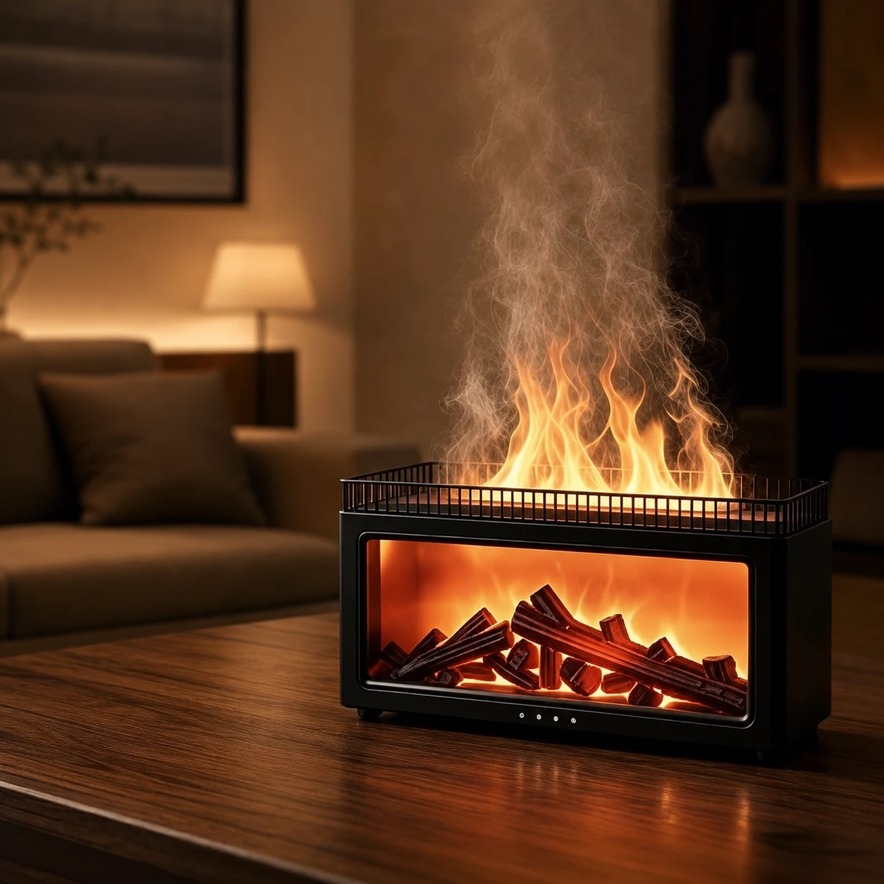 Fireplace-Inspired Aroma Diffuser - image 1