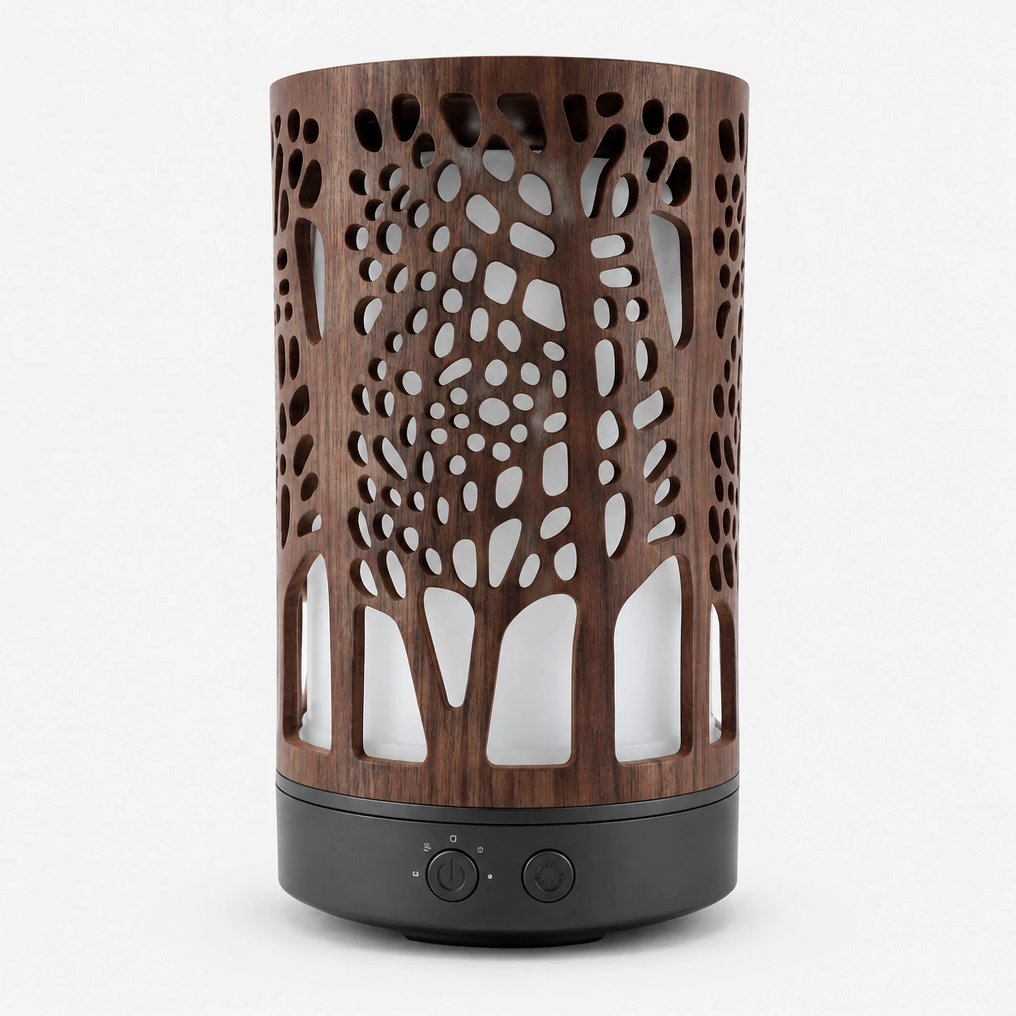 Dark Wood Grain Tree Pattern Aroma Diffuser
