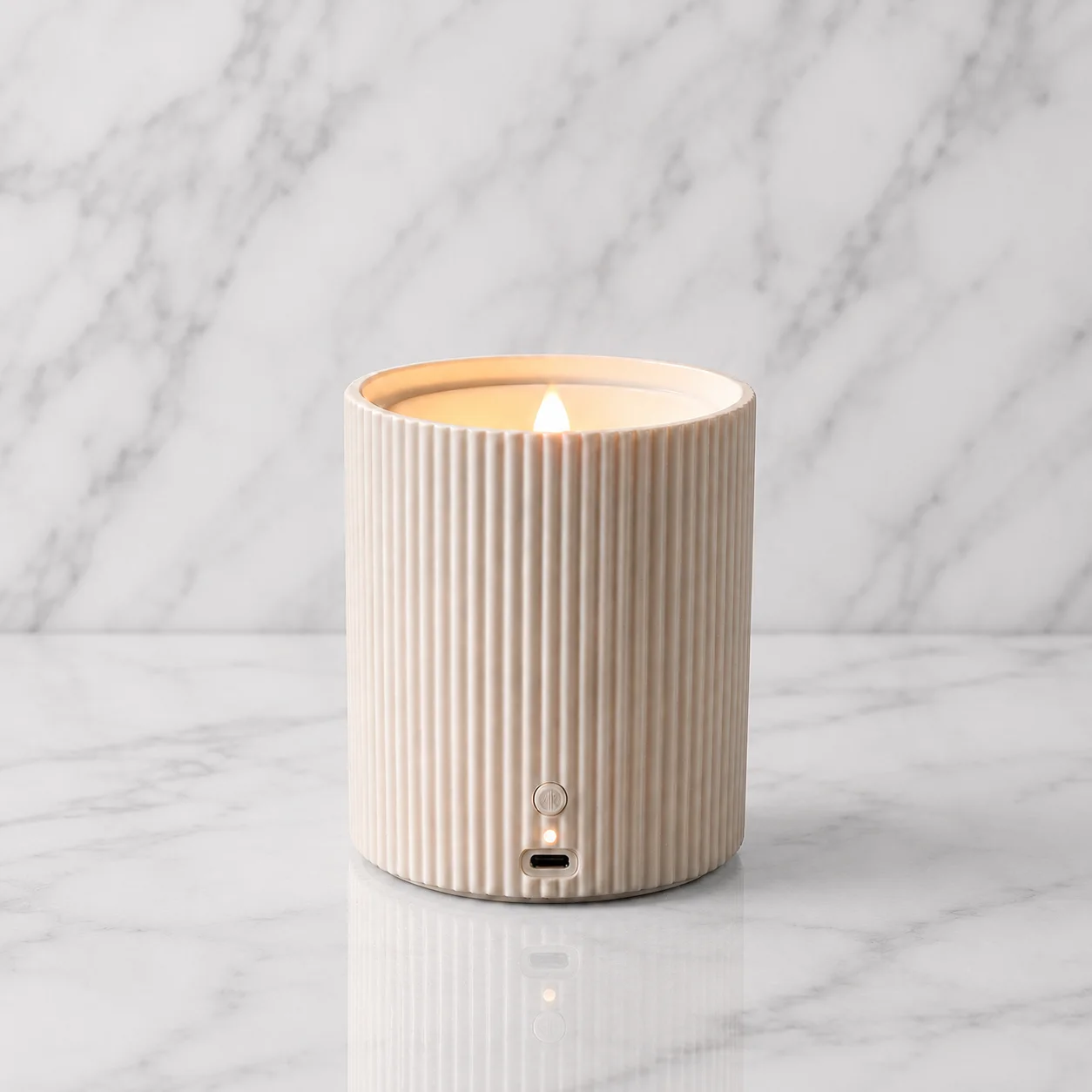 Candle Glow Aroma Diffuser